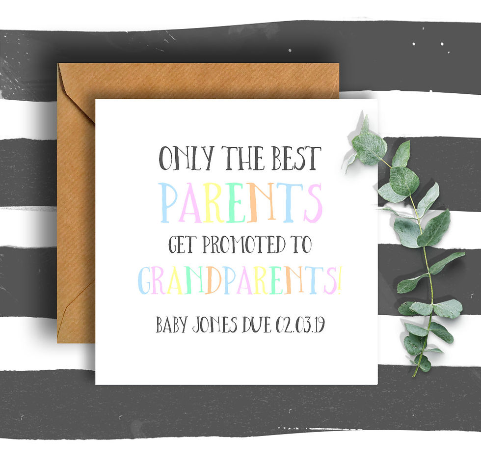 Thumbnail: Rainbow Only the Best Parents Get Promoted to Grandparents!