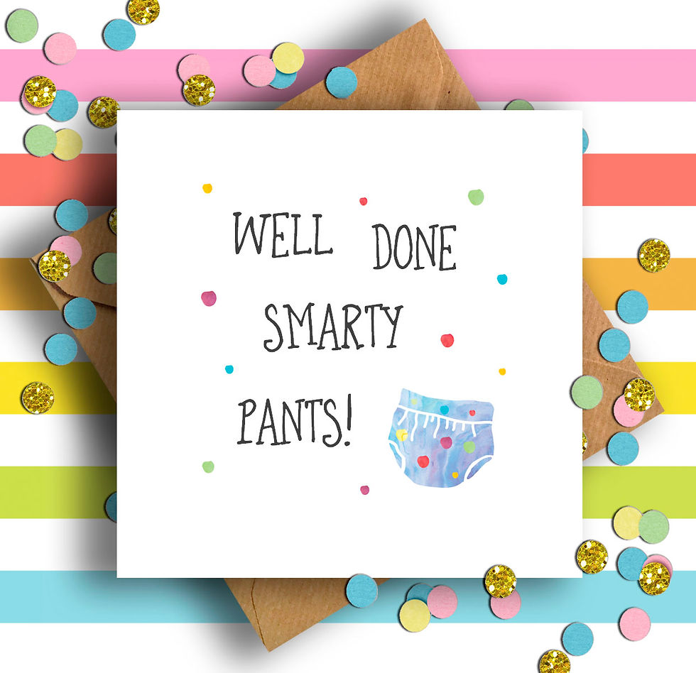 Thumbnail: Well Done Smarty Pants Card