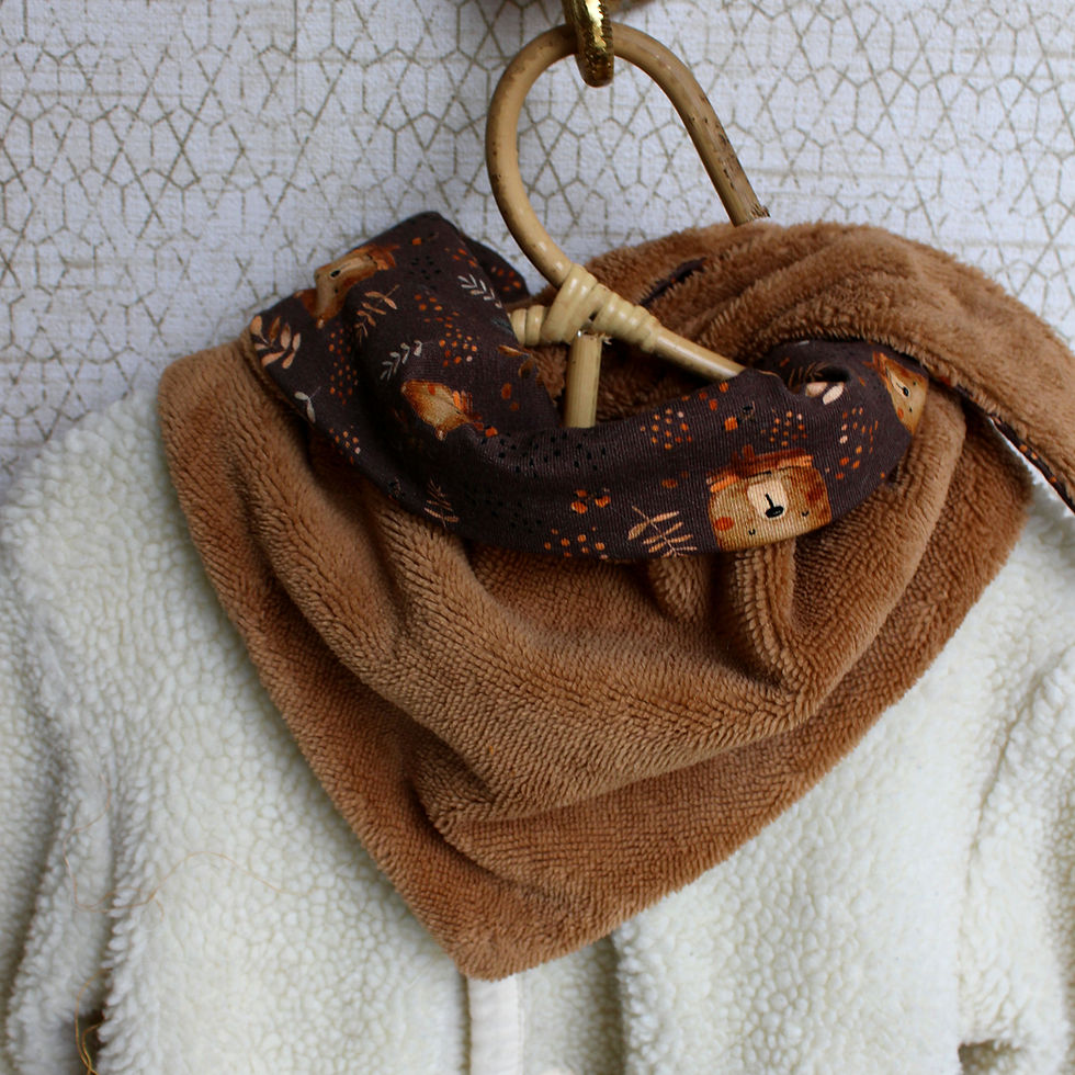 Miniature : Echarpe bandana polaire Ourson dès 1an