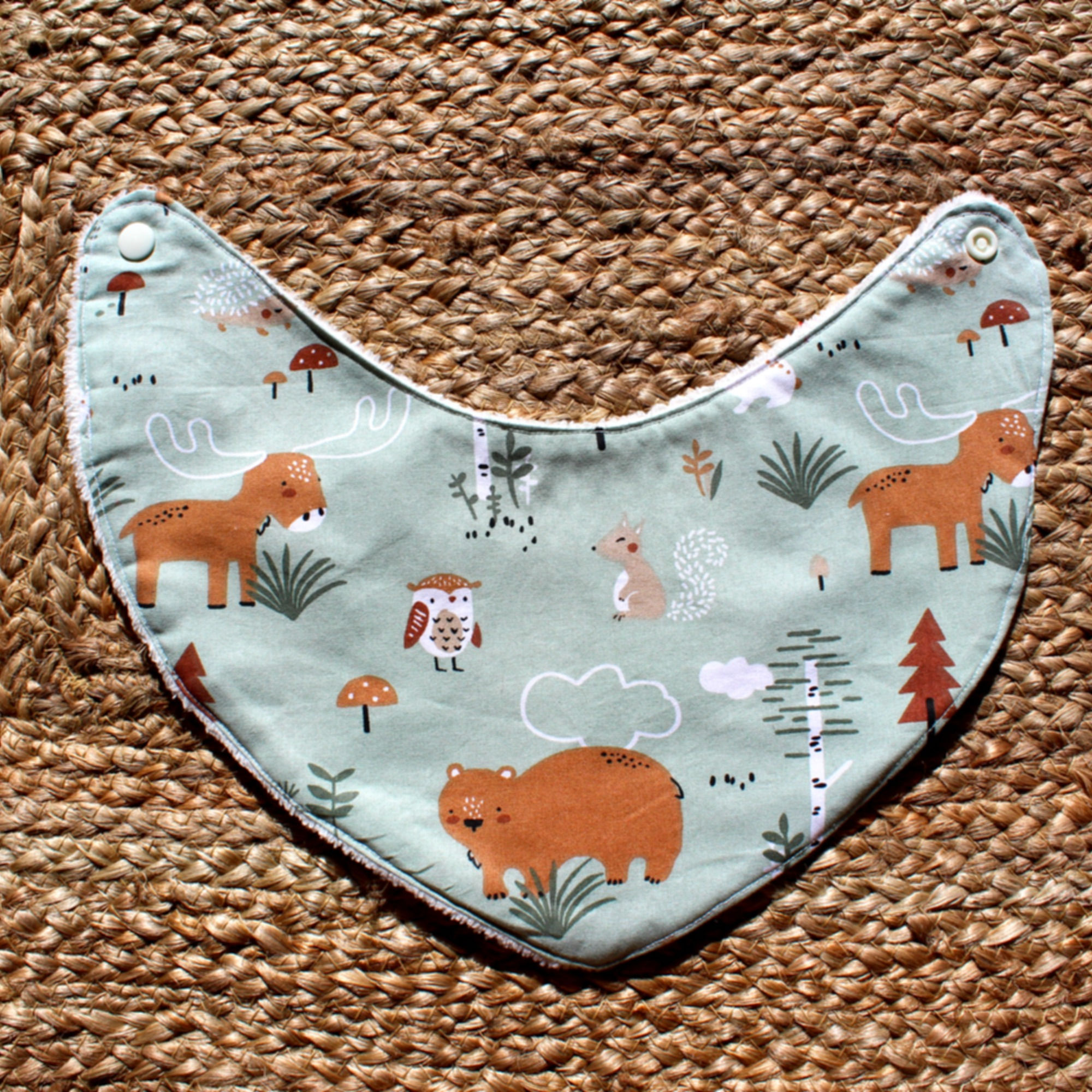 Bavouille éponge doudou Caribou