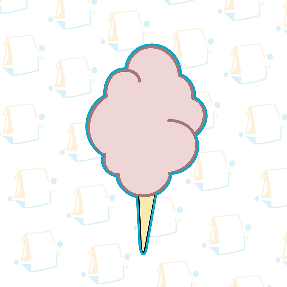 Cotton Candy Cookie Cutter