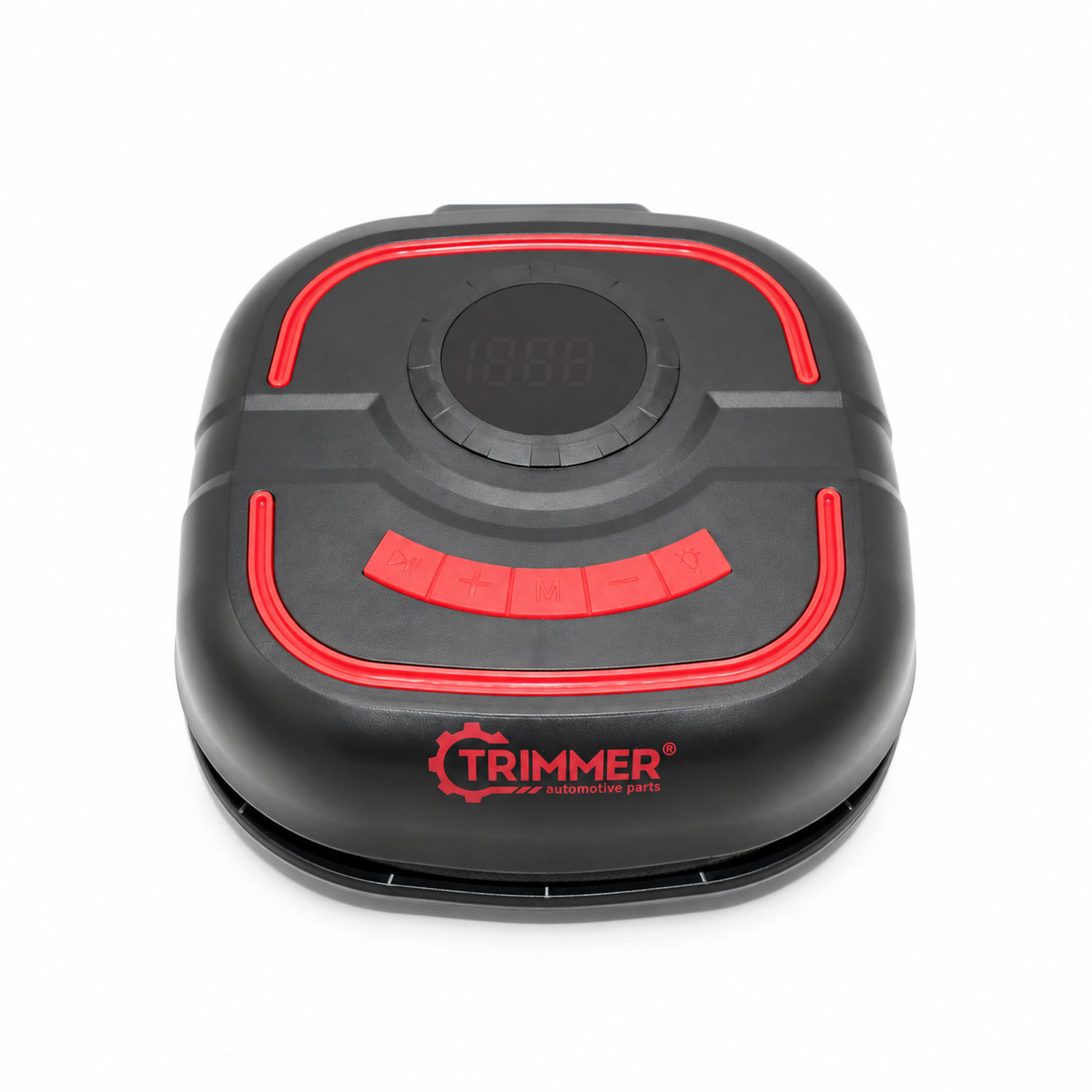 Compresor auto 12V, manometru digital, lampa LED, TRIMMER