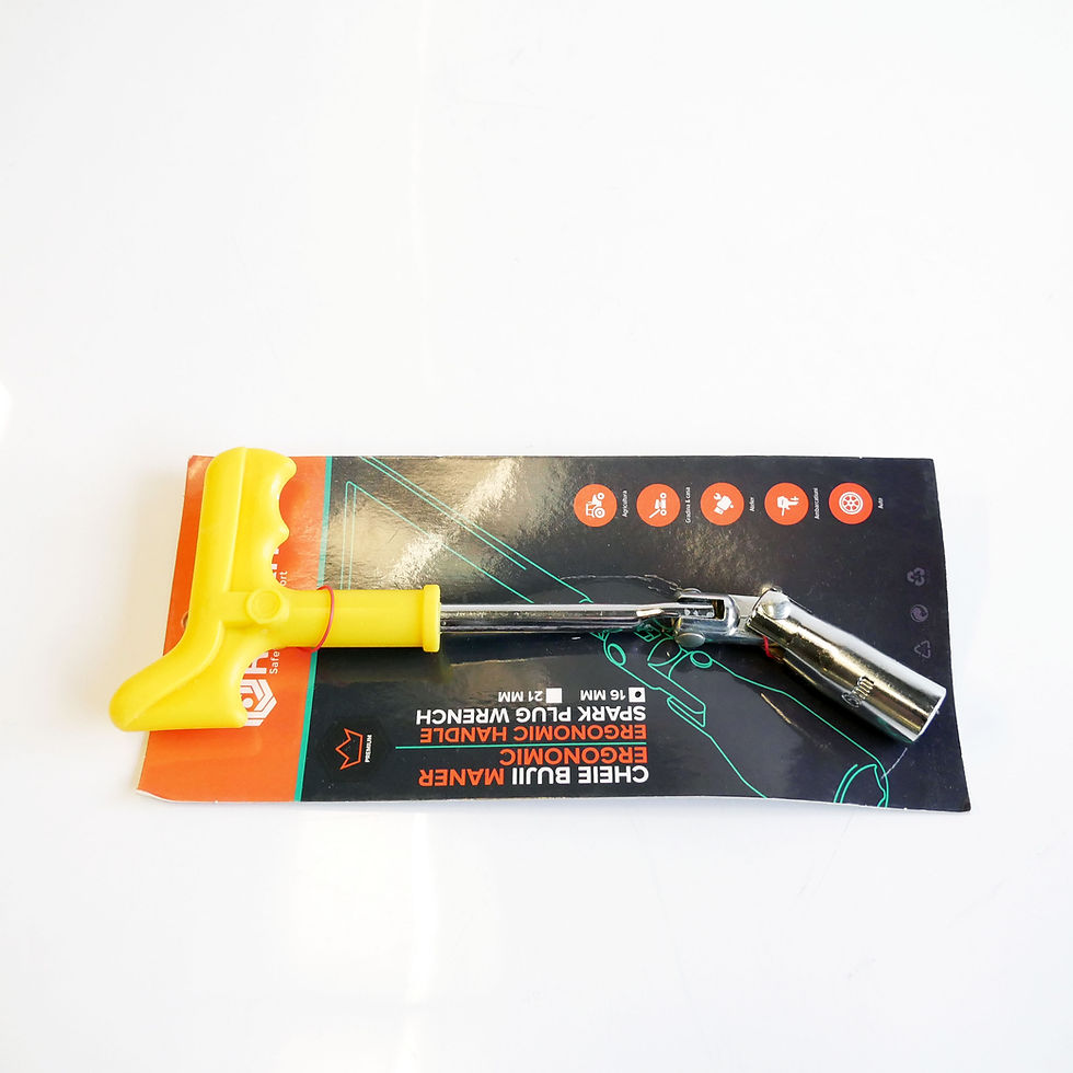 Miniatură: Cheie bujii 16 mm premium ergonomic RUNKIT