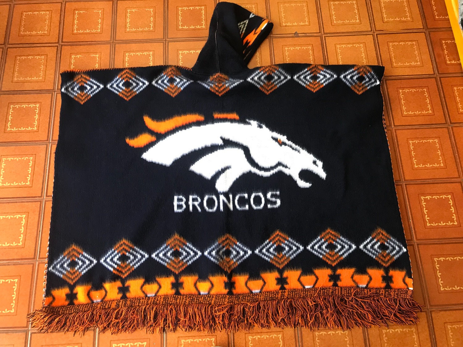 Poncho NFL BRONCO