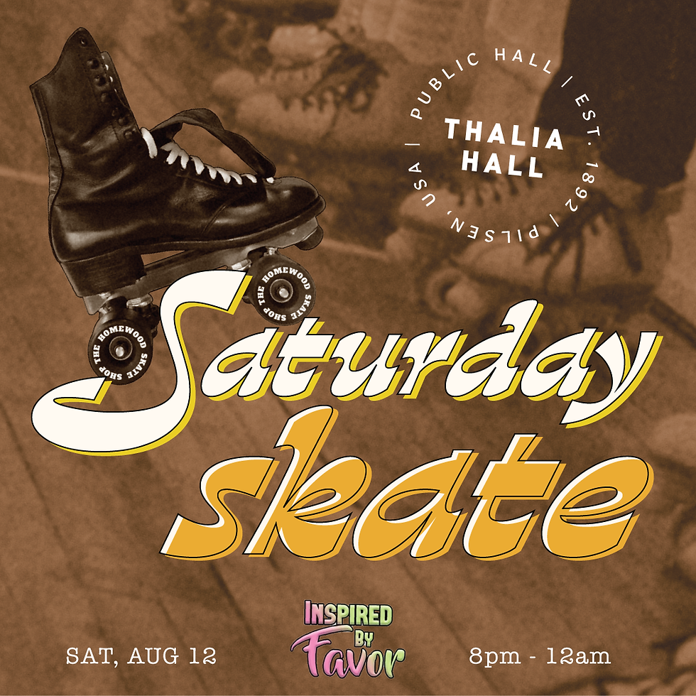 Thalia Hall Saturday Skate Party