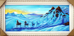 CAVALOS DE NEVE