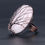 Thumbnail: Vintage Tree of Life Stone Ring