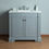 Thumbnail: Seine 36" Grey Single Sink Vanity