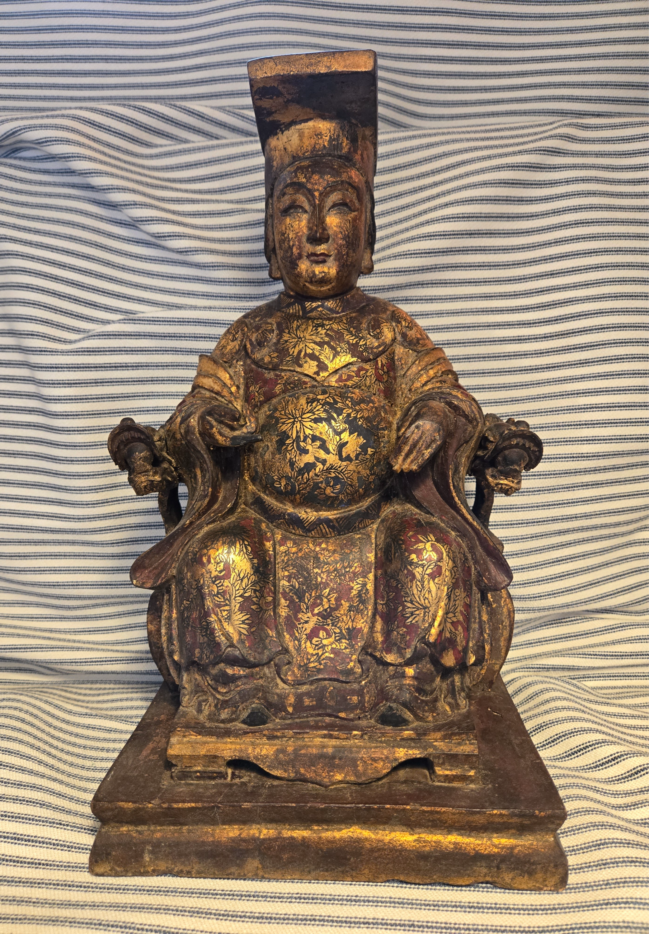 19th Century Qing Dynasty Mazu sculpture