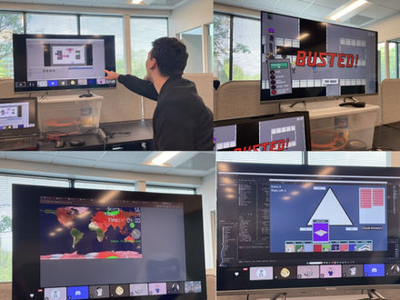 Pictures of the games developed at Ludum Dare 58