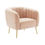 Thumbnail: Light Blush Velvet Chair