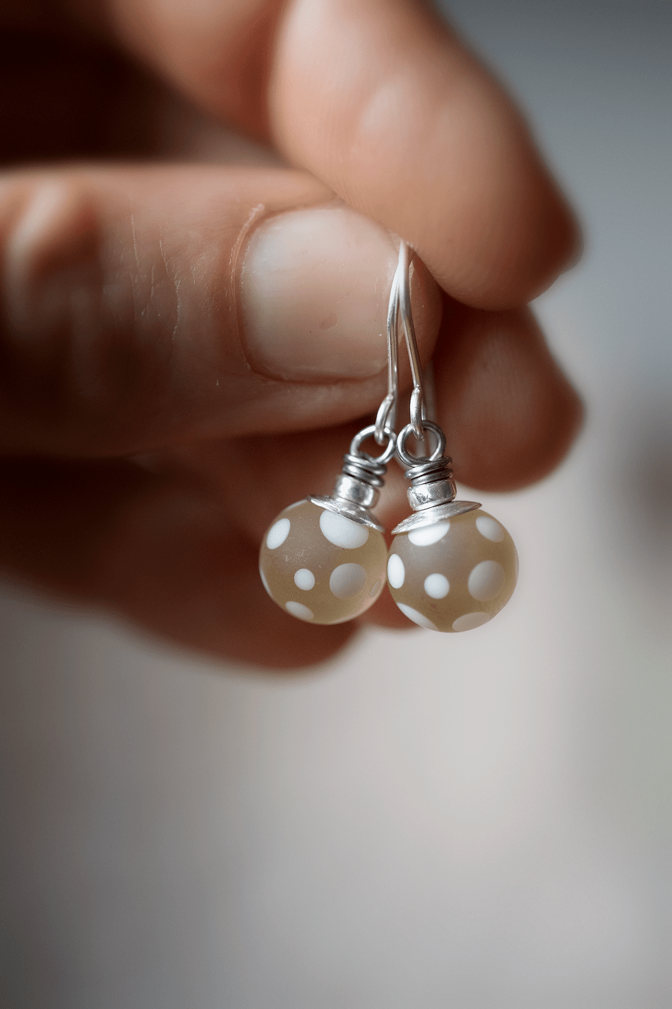 Miniature : SUR COMMANDE • les p'tites polka • champagne dépoli • verre et argent