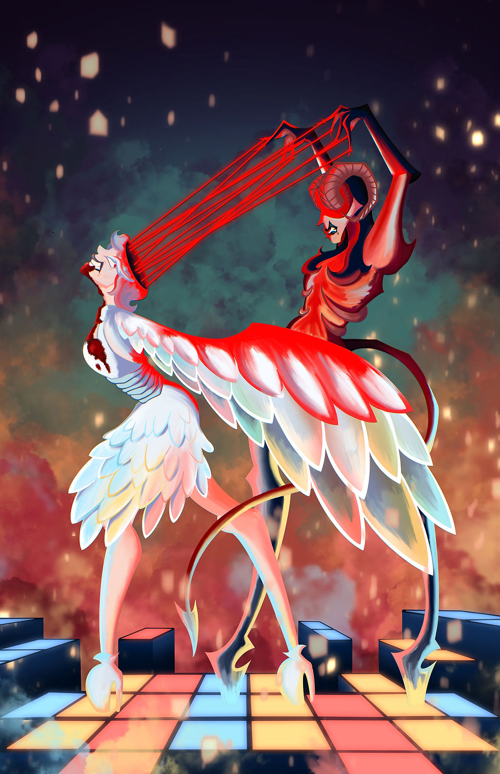 Inferno on the Dance Floor