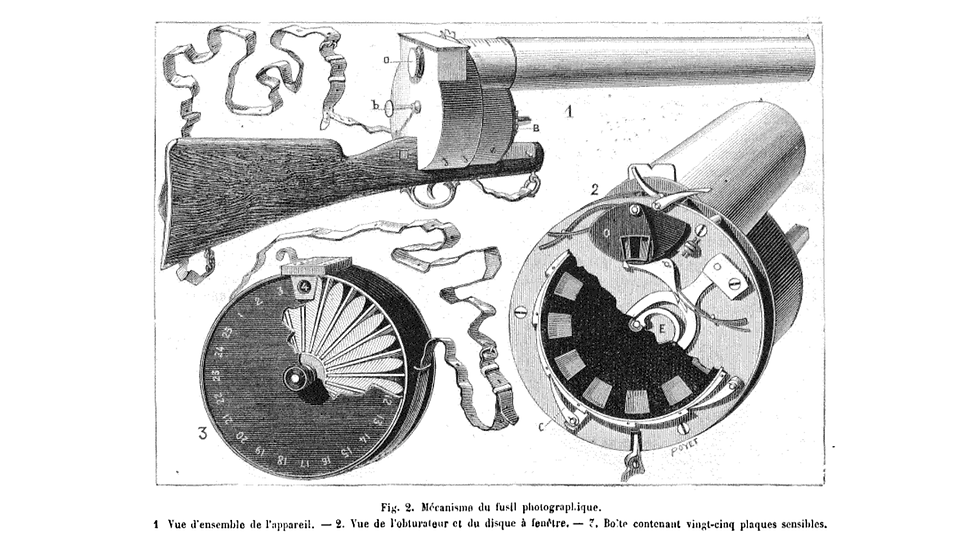 Fuzil Fotográfico - Étienne-Jules Marey