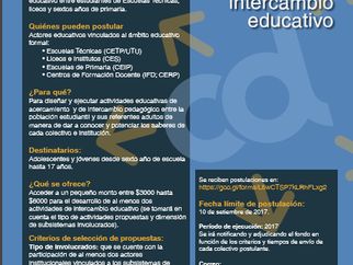 Actividades de intercambio educativo