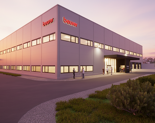 Üzemcsarnok és Magasraktár építése