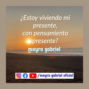 ¿Estoy viviendo mi presente, con pensamiento presente?