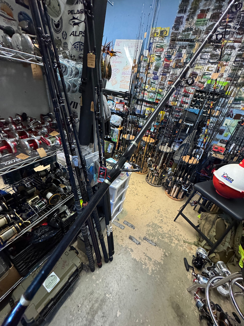 Thumbnail: United composite wahoo  9’ 30-60 salt water fishing rod. 