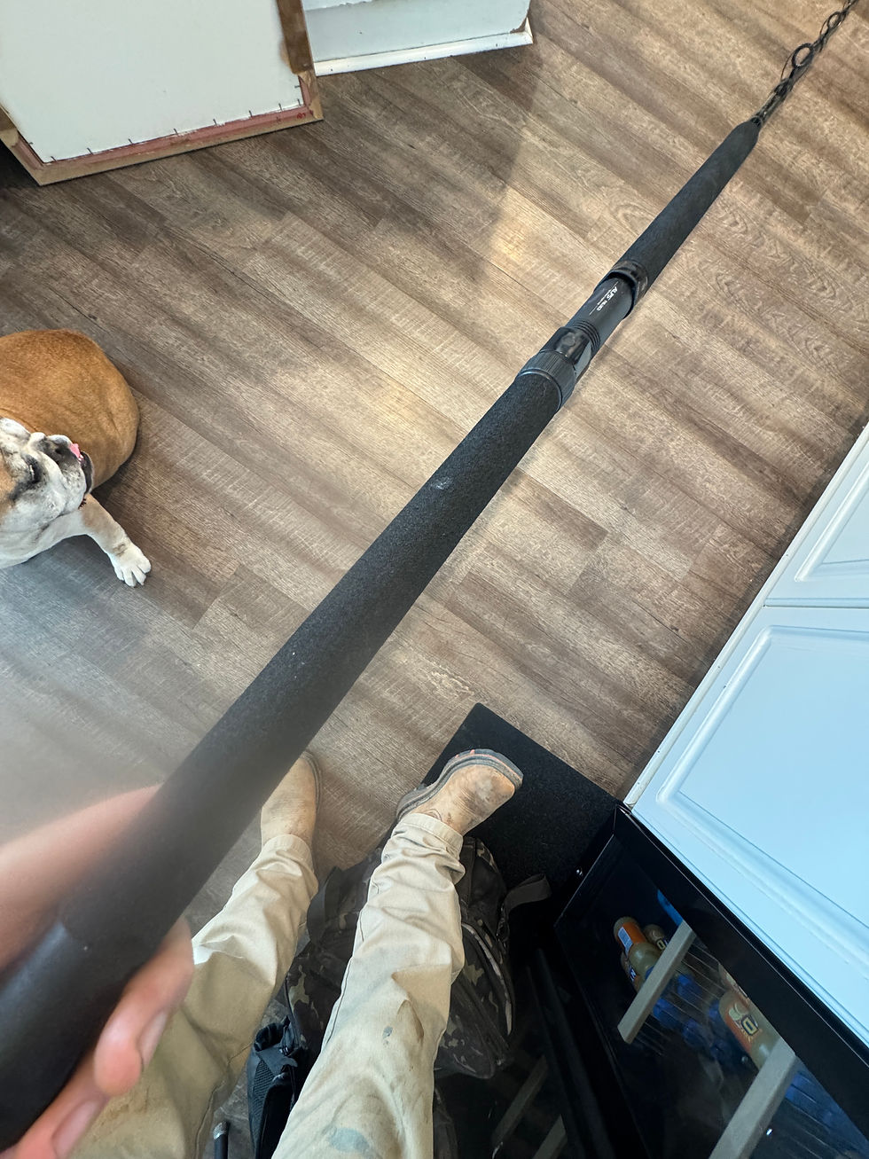 Thumbnail: Fishing Syndicate 8’ Med 20-50 conventional salt water rod. 