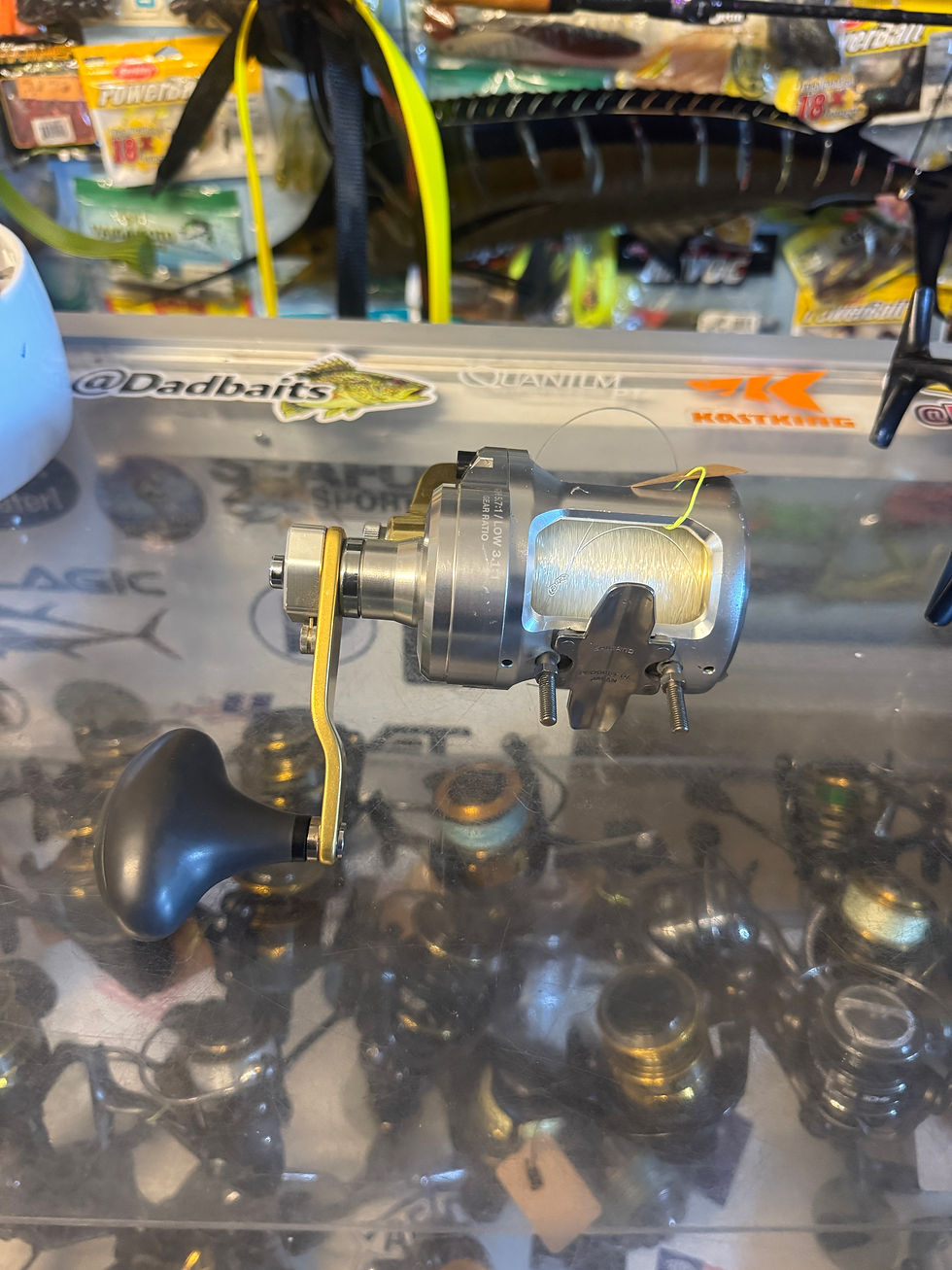 Thumbnail: Shimano Talica 16II two speed salt water conventional reel 