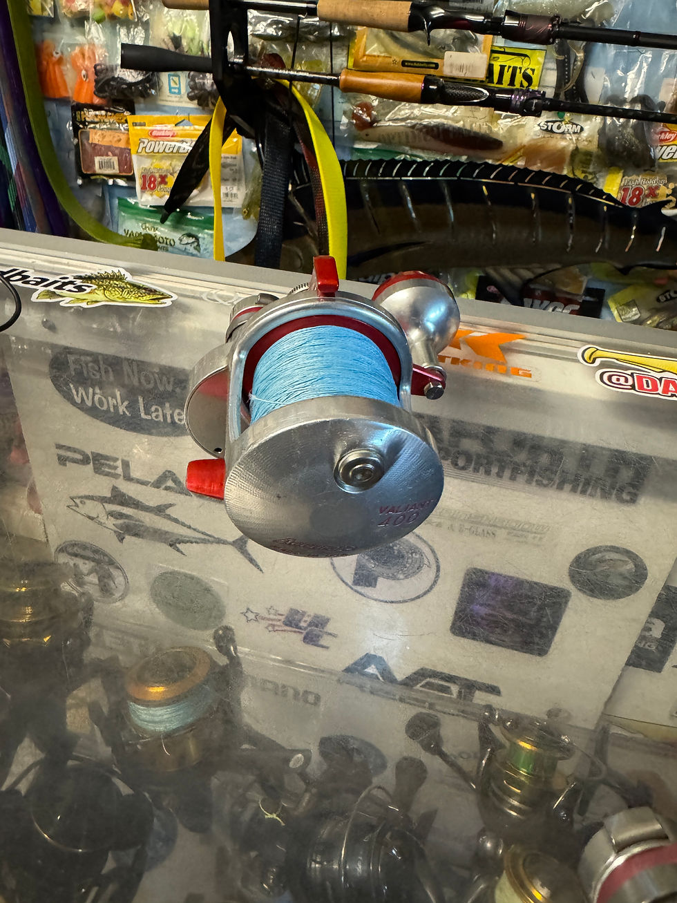 Thumbnail: Accurate valiant 400 two speed salt water conventional reel 