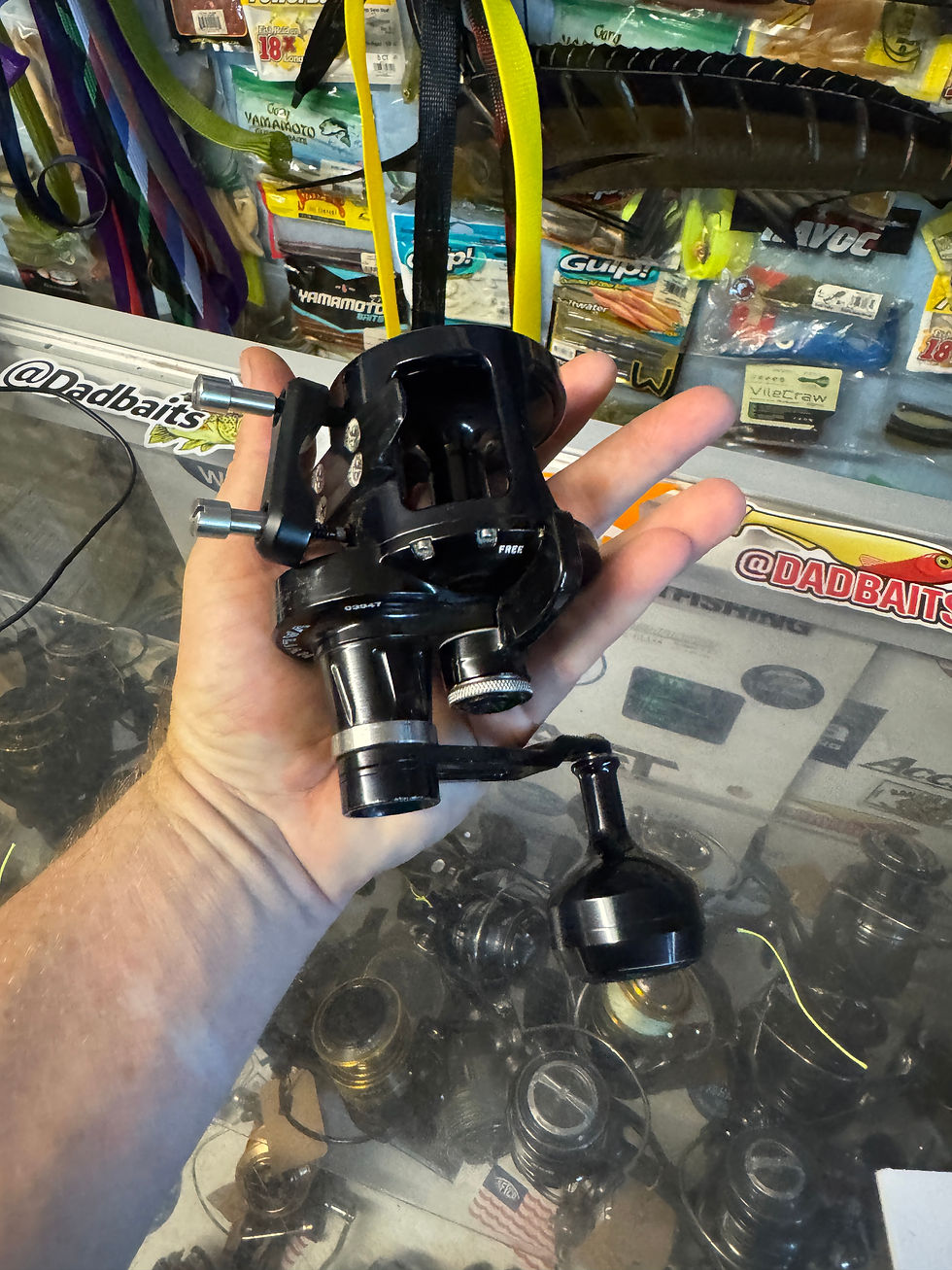 Thumbnail: Accurate valiant 500 two speed conventional fishing reel. 