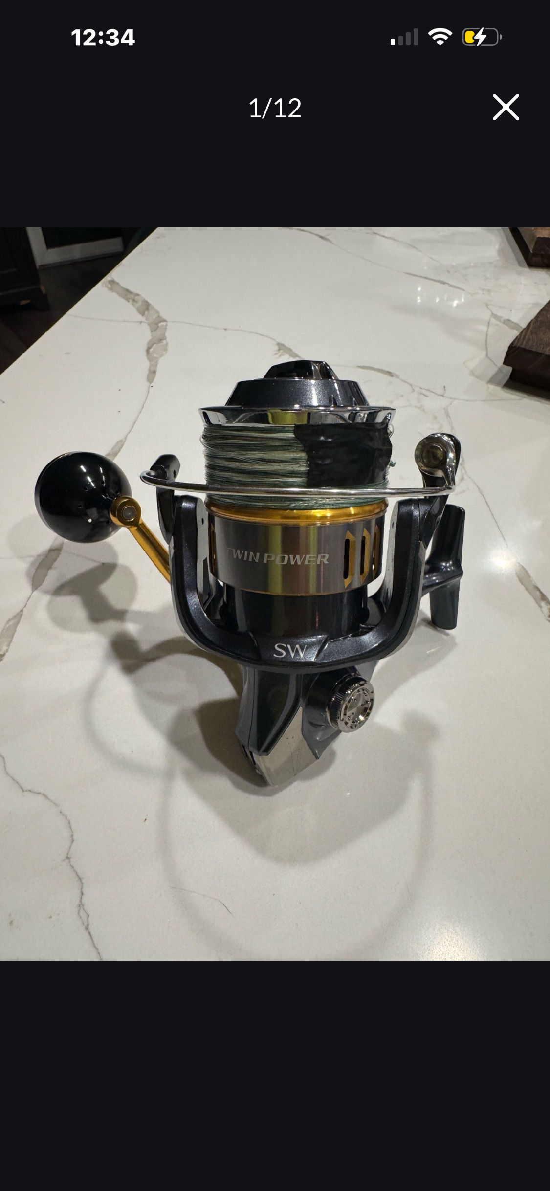 Shimano twin power 14000 B spinning salt water reel 