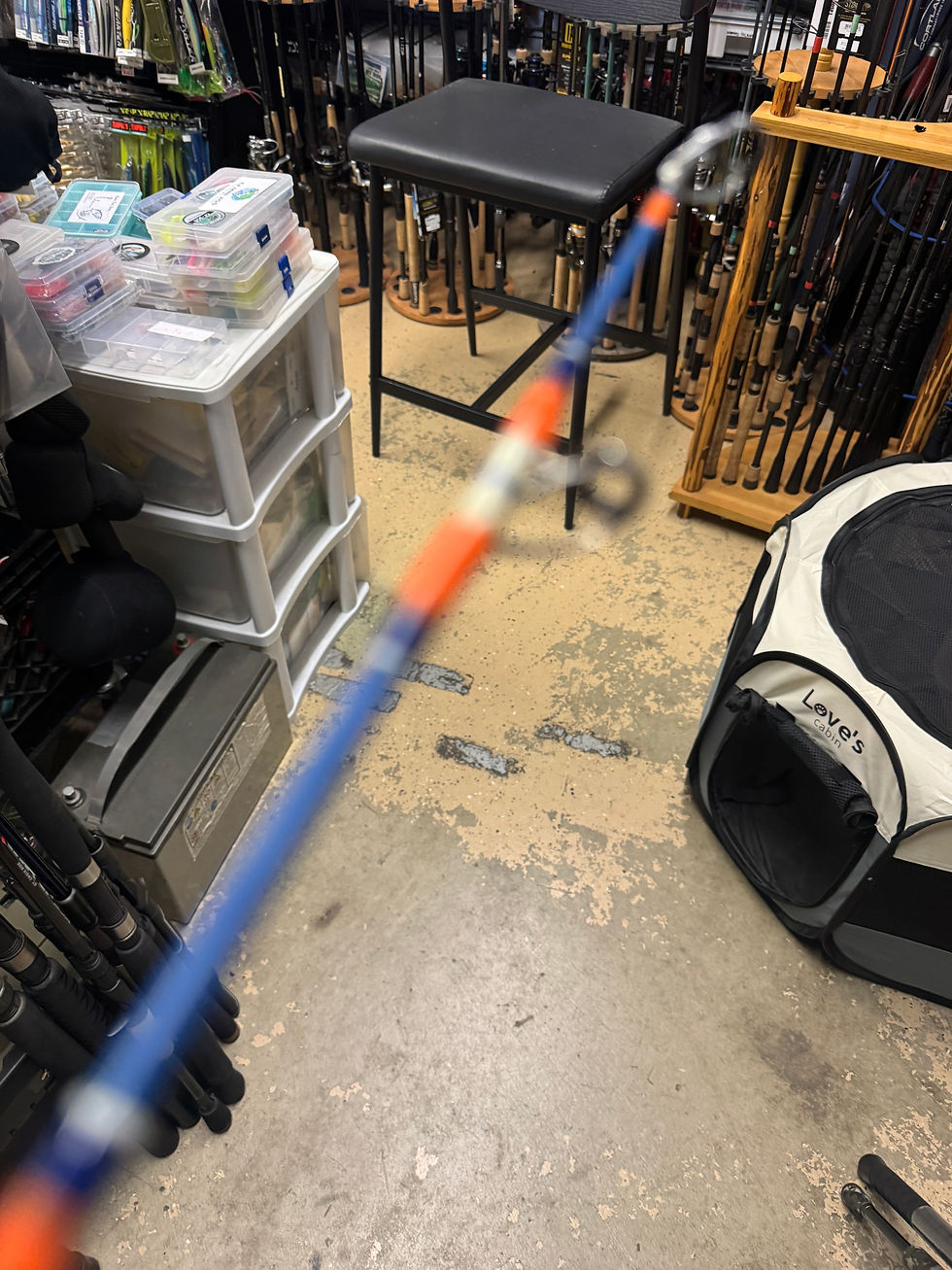 Thumbnail: Custom new Calstar GF700H comventioal salt water rod 