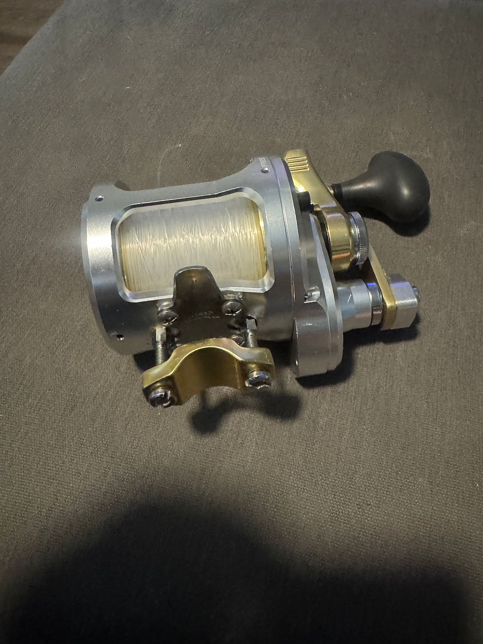 Thumbnail: Shimano Talica 25ii two speed salt water fishing conventional reel. 