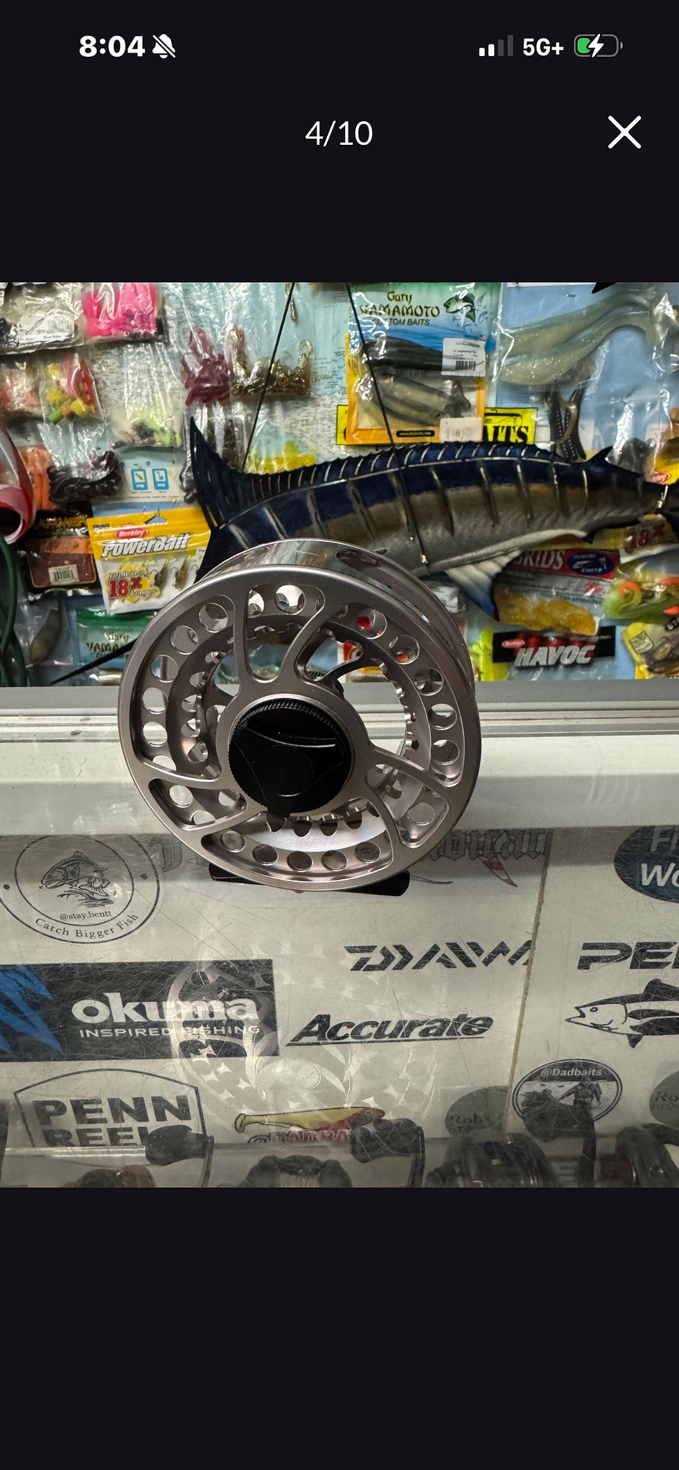 Thumbnail: TFO 5/6 wt fly reel 