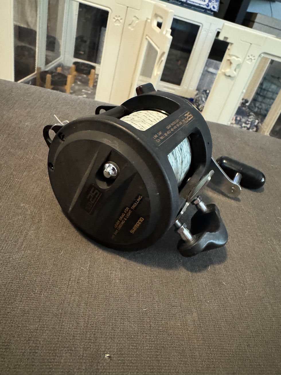 Thumbnail: Shimano TLD salt water conventional reel 