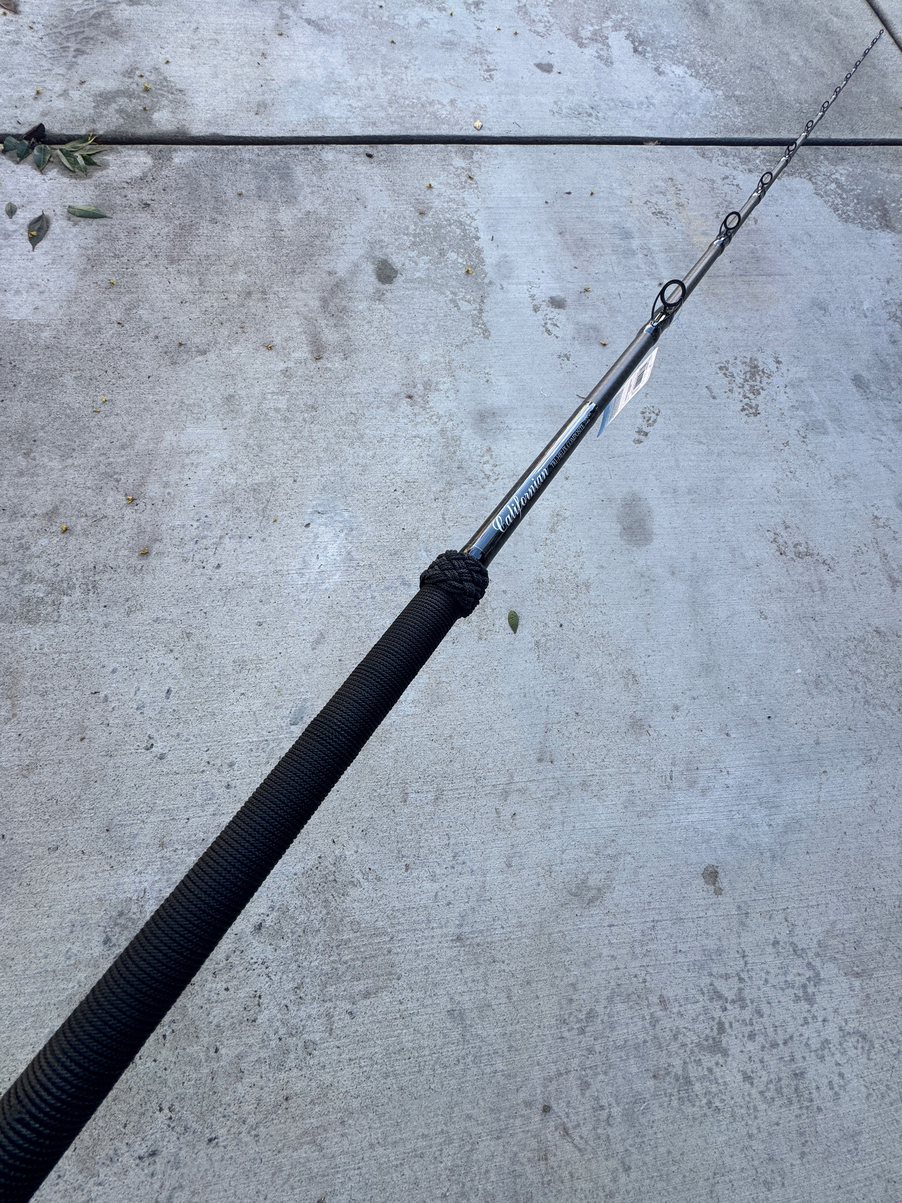 Californian Tri Helix 907 MH 15-40 deckhand jig stick conventiona salt water rod