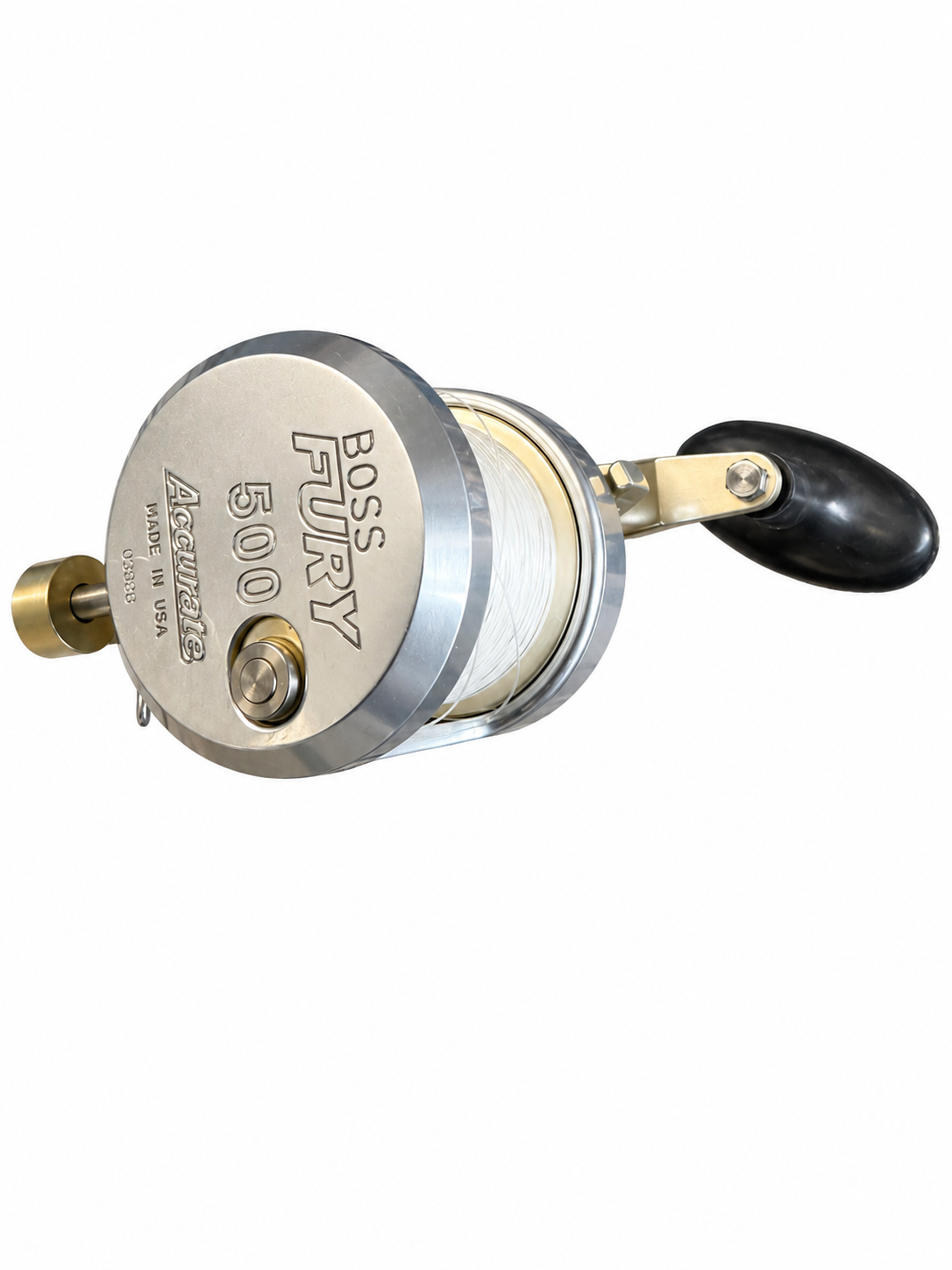 Accurate Boss Fury 2-Speed Reel Gold