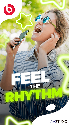 BEATS STUDIO Marca líder en el Mercado de los Auriculares, con una Branding ya desarrollado enfocado a personas amante música