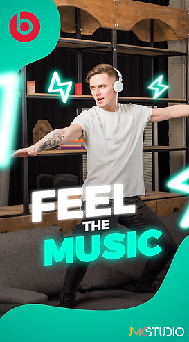 BEATS STUDIO Marca líder en el Mercado de los Auriculares, con una Branding ya desarrollado enfocado a personas amante música