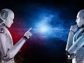 Agentes de Inteligencia Artificial: Los 5 Niveles que Marcan su Evolución. Imagen conceptual de los cinco niveles de agentes de inteligencia artificial representados visualmente desde lo más simple hasta lo más avanzado. agentes IA, inteligencia artificial, niveles IA, tipos de agentes, agentes reactivos, agentes inteligentes, IA autónoma, machine learning, deep learning, agentes simples, razonamiento IA, agentes proactivos, agentes racionales, agentes complejos, IA aplicada, IA evolutiva, redes neuronales, algoritmos IA, decisiones IA, tecnología autónoma, automatización inteligente, IA avanzada, agentes basados en objetivos, agentes basados en utilidades, sistemas expertos, IA en negocios, IA industrial, evolución IA, software inteligente, asistentes virtuales