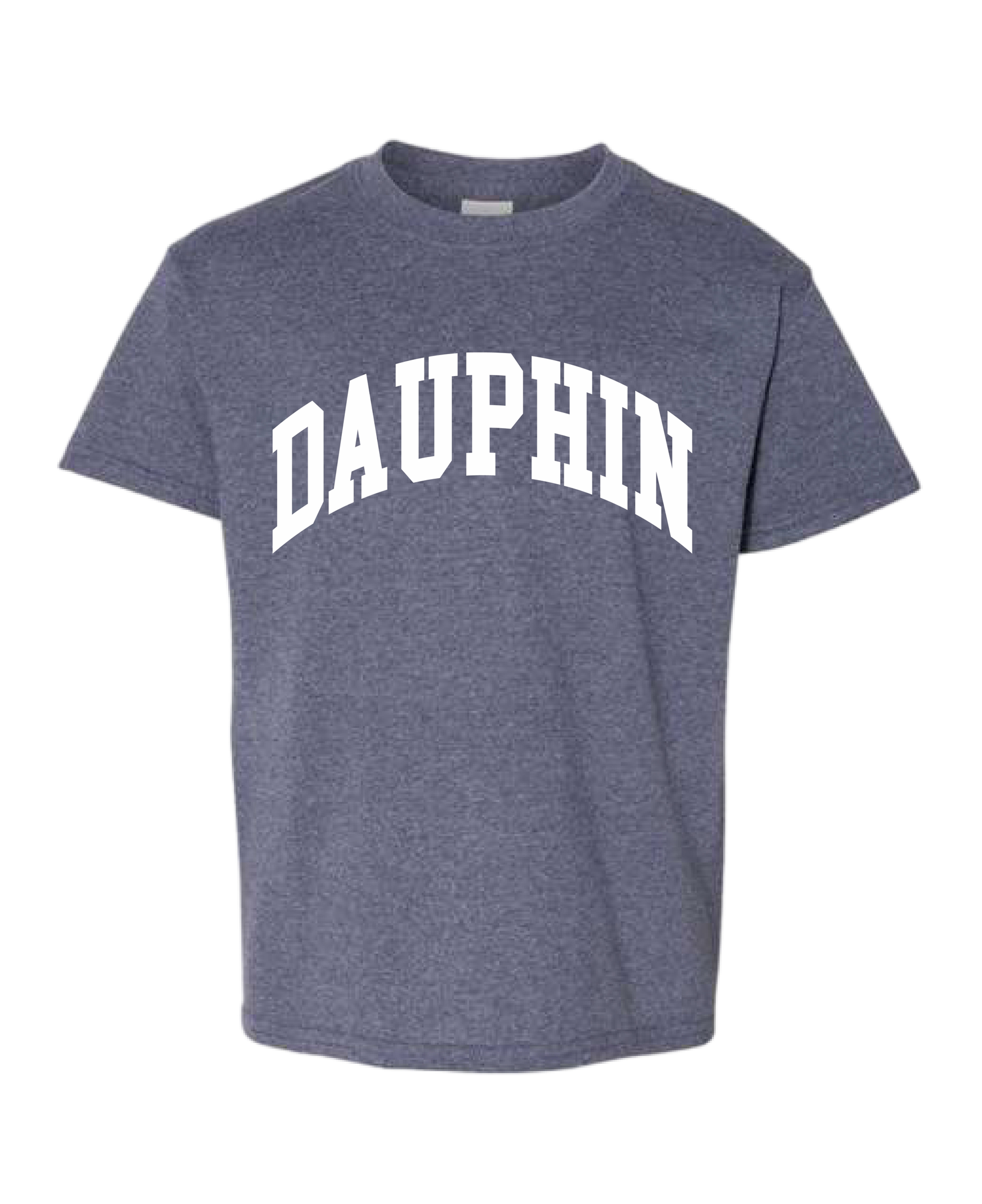 3091 GILDAN 5000B YOUTH HEAVY COTTON TSHIRT - DAUPHIN