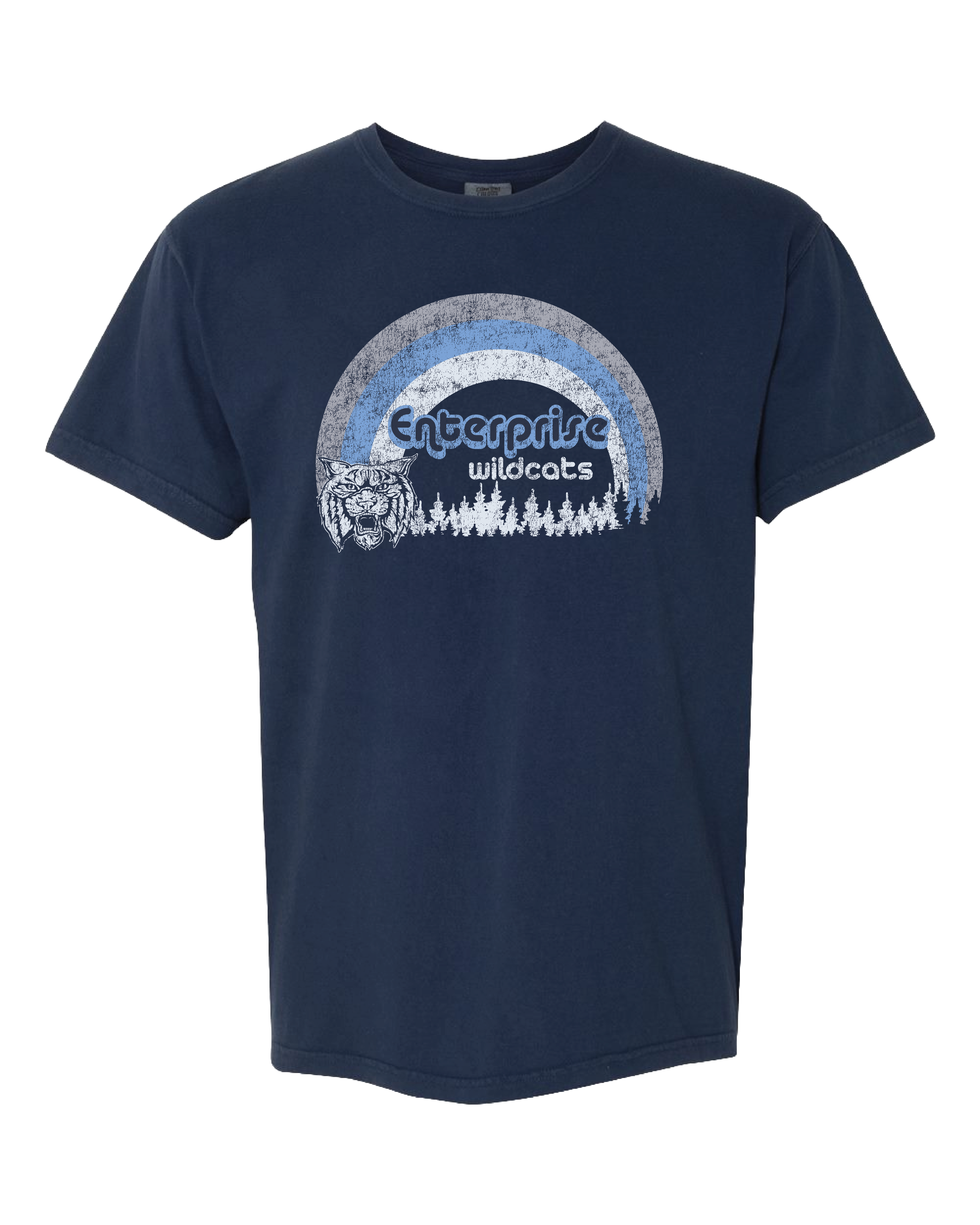 Comfort Color Retro Wildcats Tee (3500)