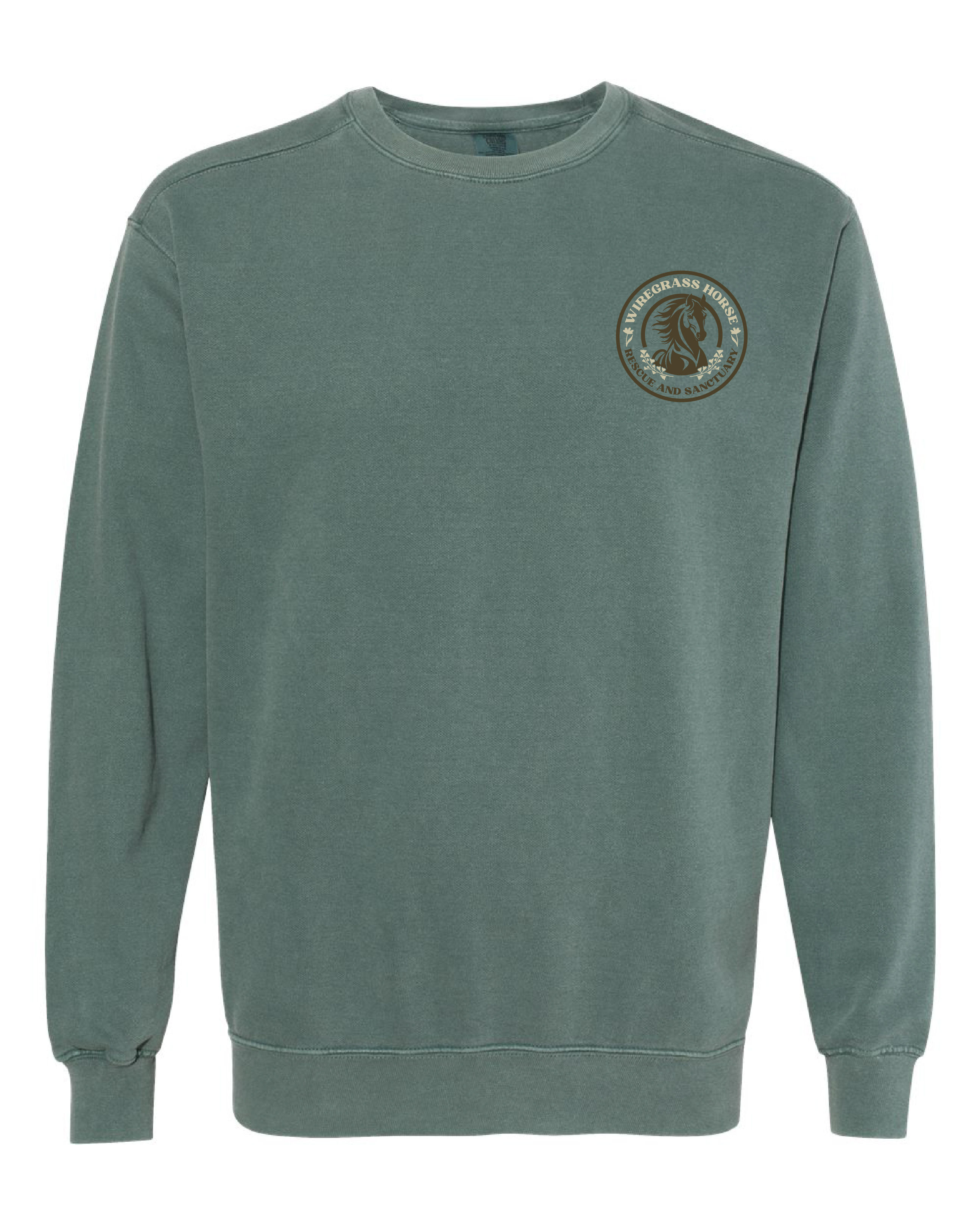 2221 COMFORT COLORS 1566 UNISEX GARMENT-DYED CREWNECK SWEATSHIRT