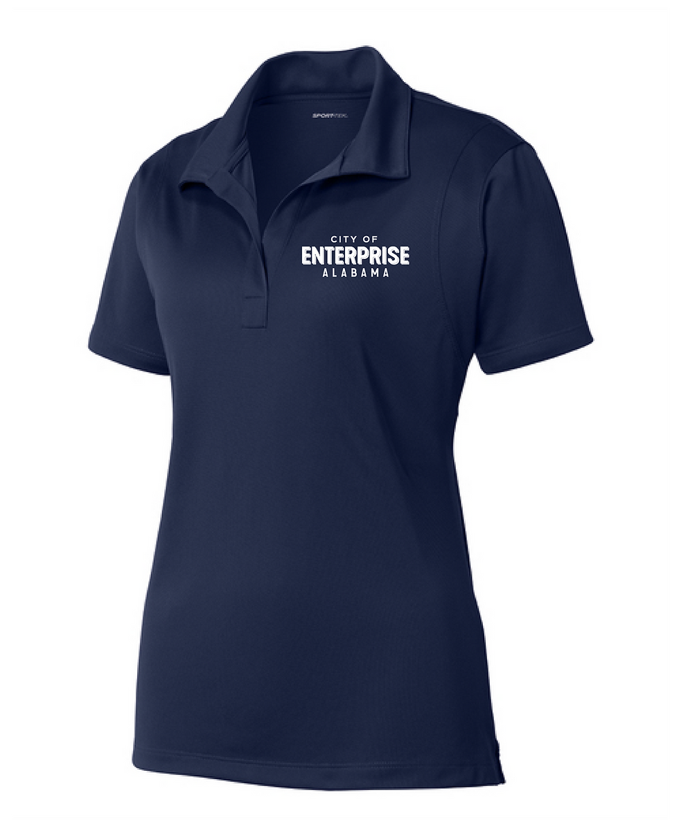 Thumbnail: 3192 LST650 (2) WOMEN'S MICROPIQUE SPORT-WICK POLO - TEXT LOGO