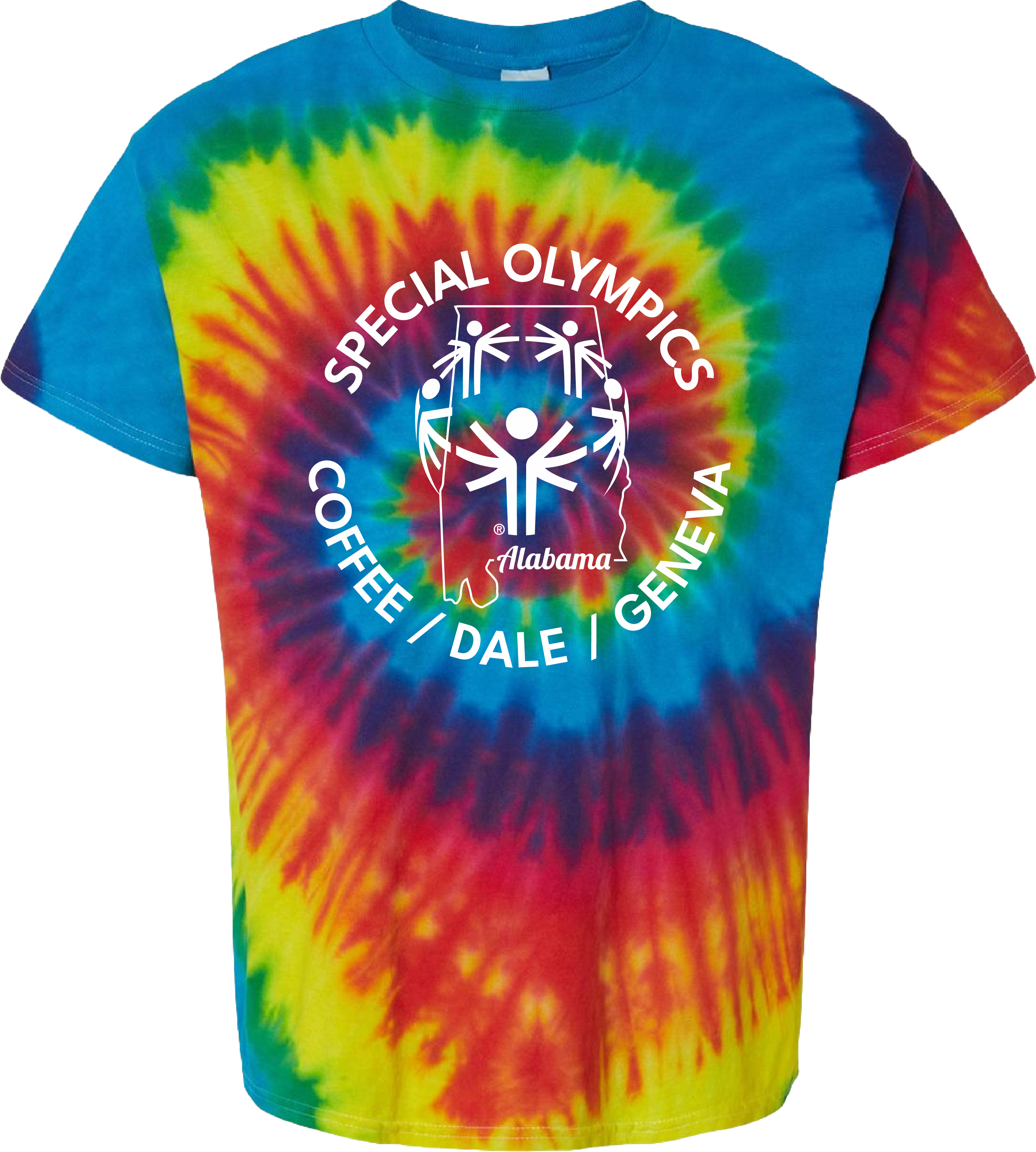2782 COLORTONE 1000 - UNISEX MULTI-COLOR TIE-DYED T-SHIRT