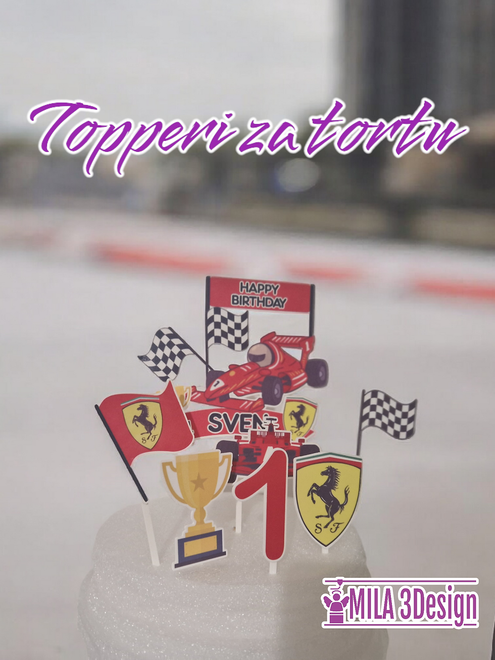 Set toppera Formula 1