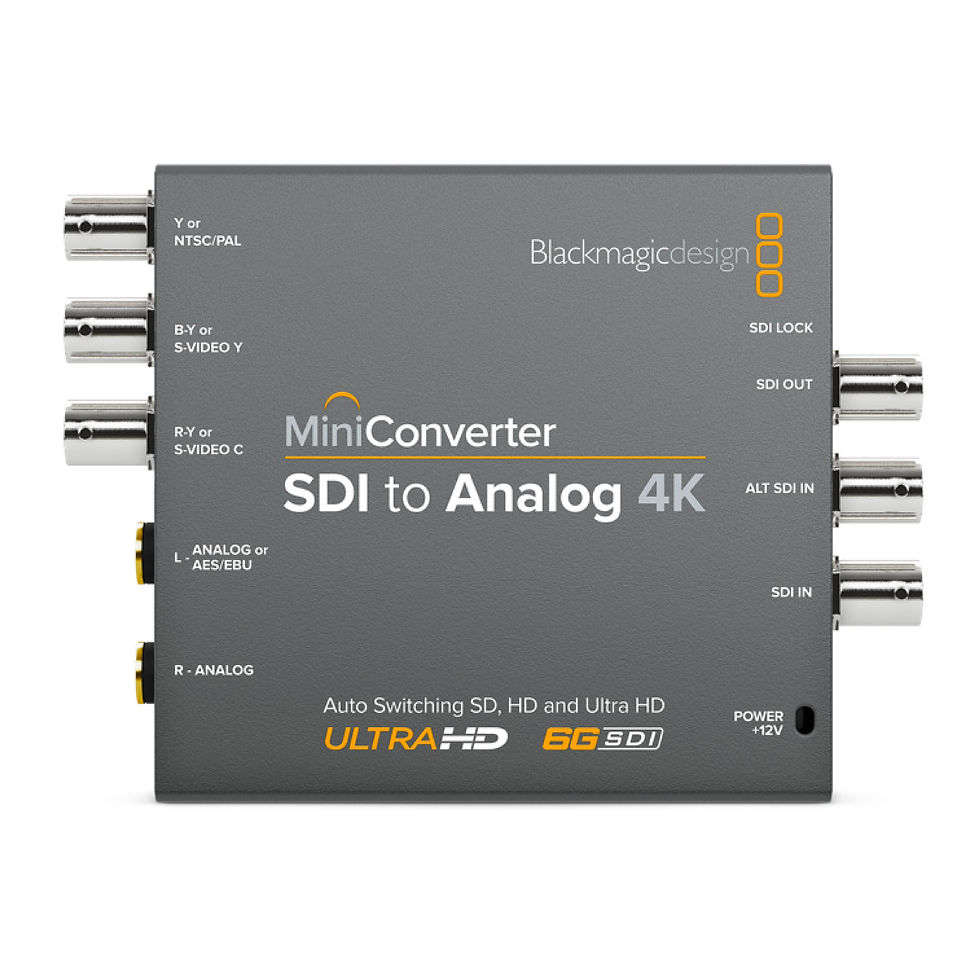 BMD Mini Converter - SDI to Analog 4K | Creator’s Solutions
