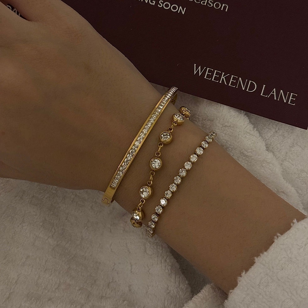 Thumbnail: Classic Tennis Bracelet 3mm
