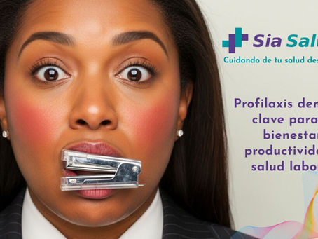 Portada OdontologÃa preventiva laboral: Profilaxis dental la clave para tu bienestar, productividad y salud laboral