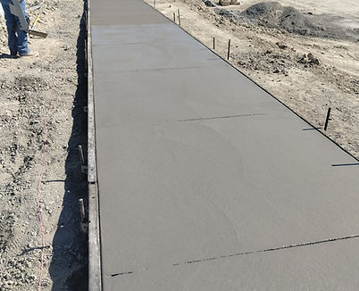 concrete sidewalk