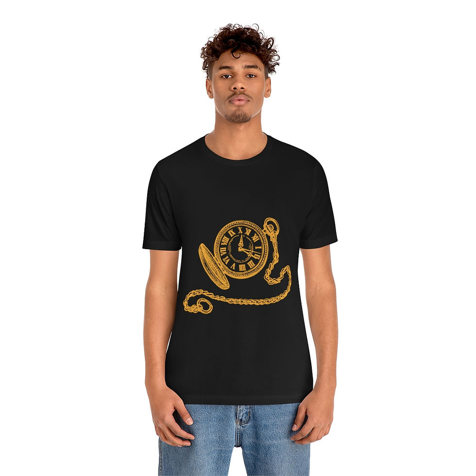 Thumbnail: Pocket Watch Unisex Jersey Short Sleeve Tee