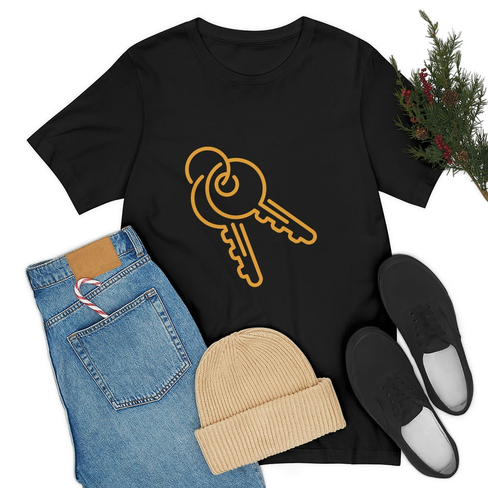 Thumbnail: Keys Unisex Jersey Short Sleeve Tee