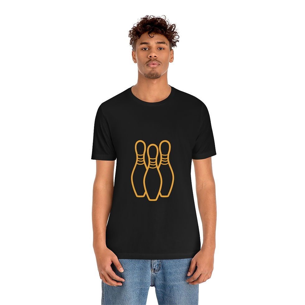 Thumbnail: Bowling Pins Unisex Jersey Short Sleeve Tee