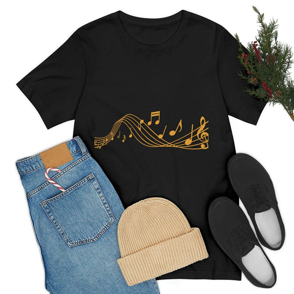 Thumbnail: Music Unisex Jersey Short Sleeve Tee